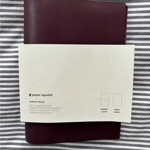 Paper Republic grand voyager pocket leather journal in venezia